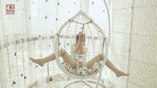 【丽柜】HD视频2020.08.20 旗袍肉丝吊椅（下） 星雨