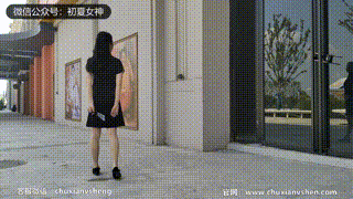 【初夏女神 】NO.079 双双 黑色旗袍