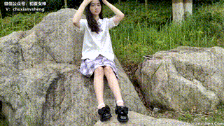 【初夏女神 】NO.076 十一 周末丛林 JK套搭配的袜子遭嫌弃