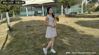 【初夏女神 】No.150 双双 迎春碎花裙