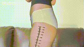 【SSA丝社】 评测 NO.170 伊霖 开箱中国品牌涞觅原创设计刻度尺丝袜评测(下)