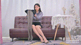 【SSA丝社】 评测 NO.141 君君 开箱西班牙进口CdR油亮无腰带丝袜评测视频（上）