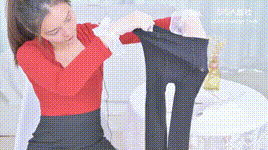 【SSA丝社】 评测 NO.073 君君 模特开箱中国国产品彩连裤袜，细节展示（上）