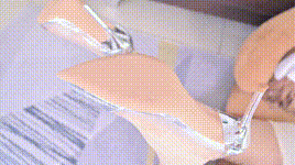 【SSA丝社】 短片 NO.378 淑贞 黄色网纱短裙