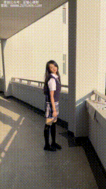 【足愉心】 NO.019 果酱（搭配：JK制服、小皮鞋、黑色丝袜、肉色打底裤）-竖版