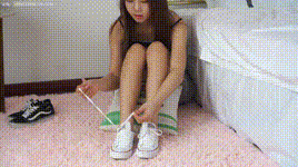 【物恋传媒】第1027期：心心-帆布鞋、vans、棉袜、裸足封面图