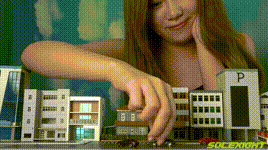 【SOLEXIGHT 】004An-Giantess-Movie（女巨人美足高跟透明凉拖封面图