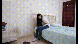 【物恋传媒】第2329期：小竹-帆布鞋、白船袜、肚子疼揉肚子剧情封面图