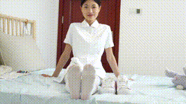 【物恋传媒】第2450期：小夏-板鞋、厚白丝