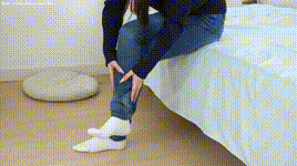 【物恋传媒】第2379期：闪闪-帆布鞋、白棉袜、厚白丝小腿袜、裸足封面图