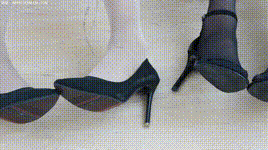 【物恋传媒】第2378期：菜菜岚岚-高跟鞋、高跟凉鞋、薄黑丝、油亮肉丝